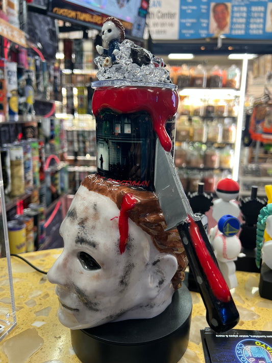 Michael Myers 3d epoxy tumbler