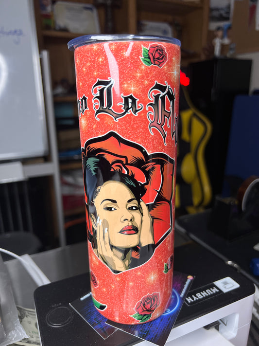 Selena Como La Flor 20oz tumbler