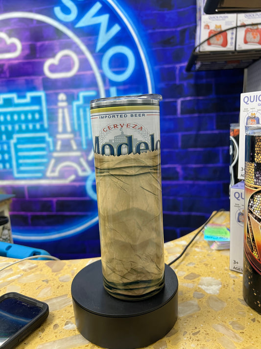 Beer Can in bag 20oz Tumbler