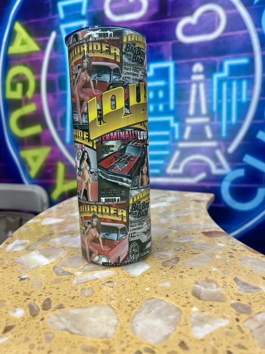 Lowrider Magazine 20oz tumbler