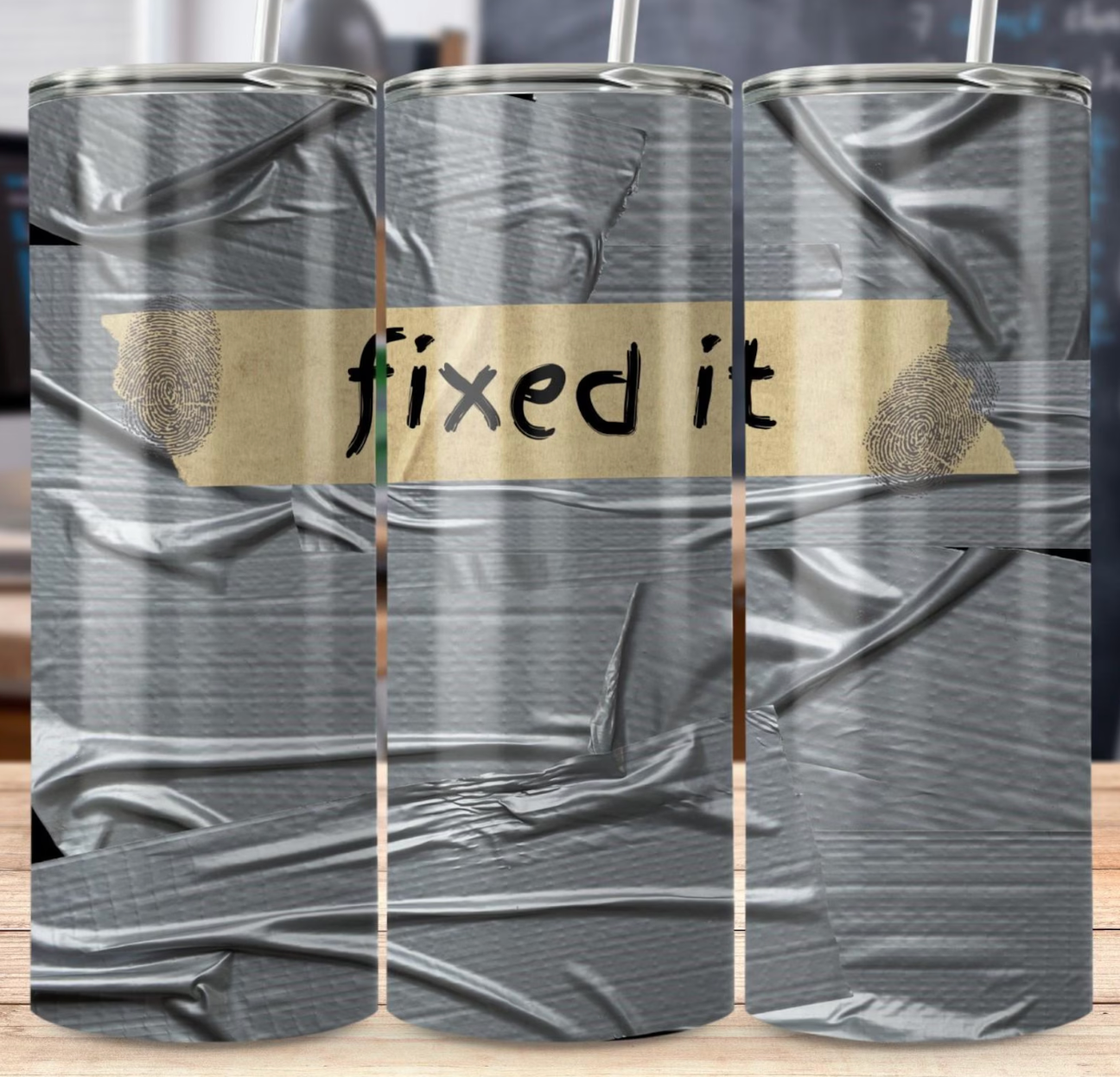 Duct tape tumbler