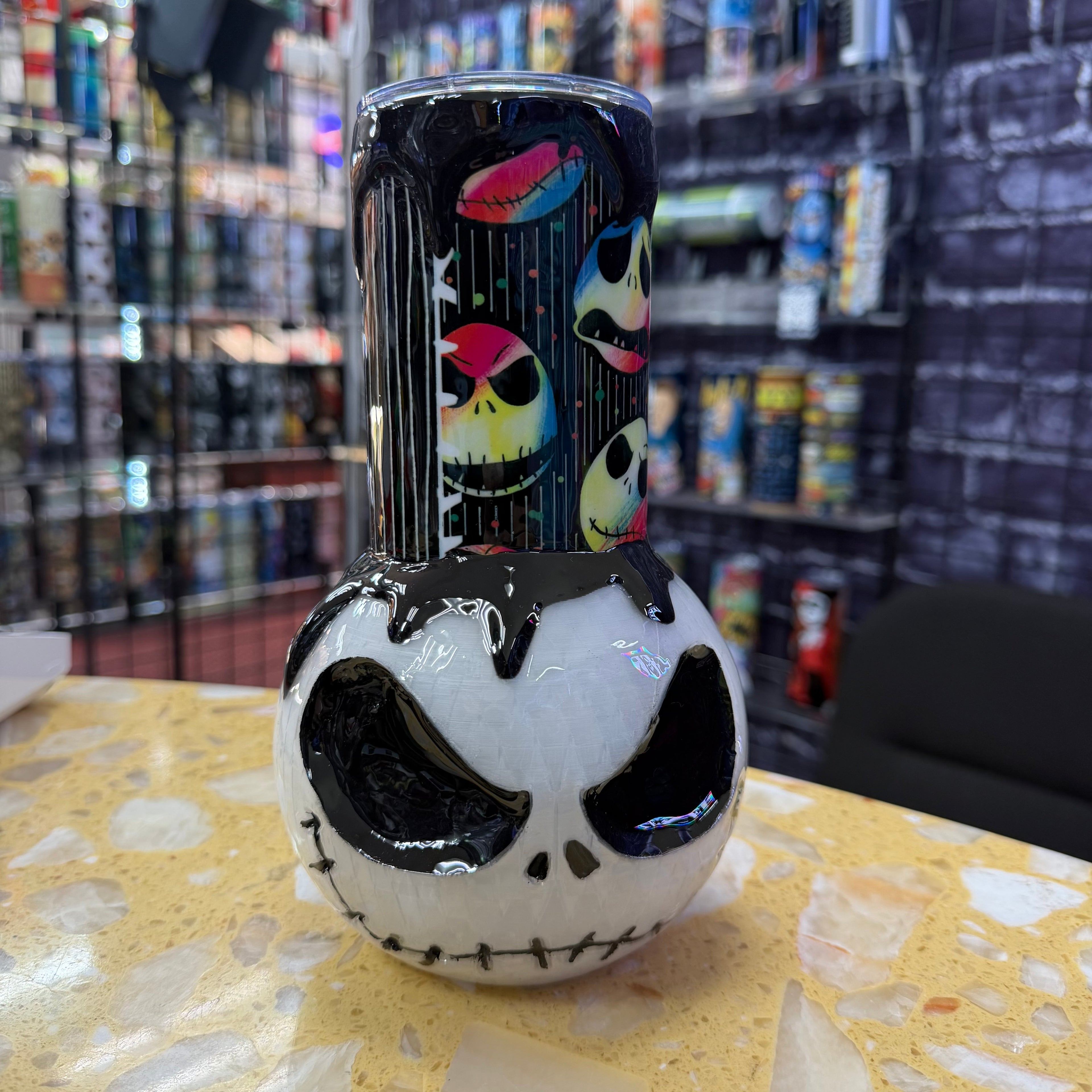 Jack Skellington 3d epoxy tumbler