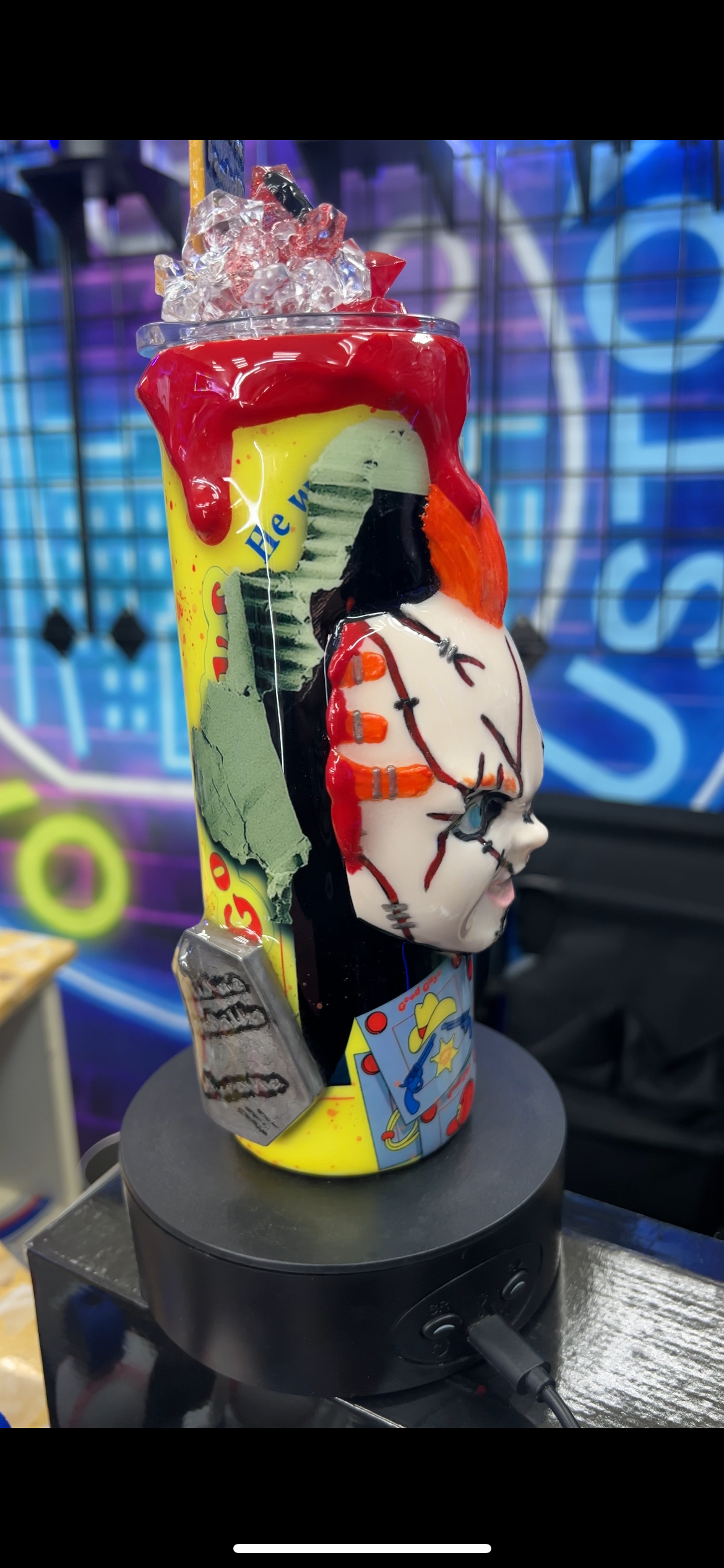 Chucky 3d Epoxy Tumbler