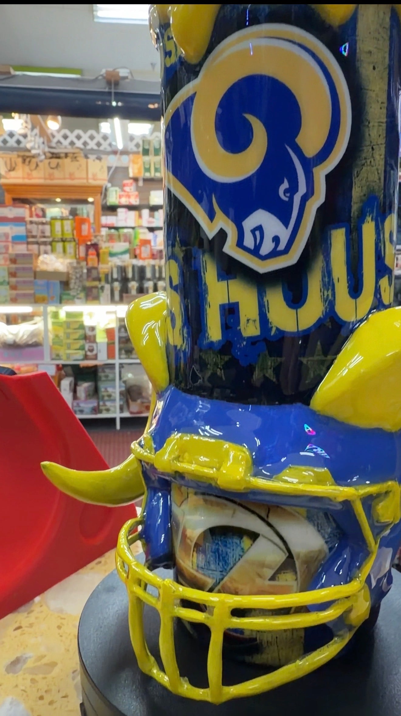 Los Angeles Ram 3d epoxy tumbler