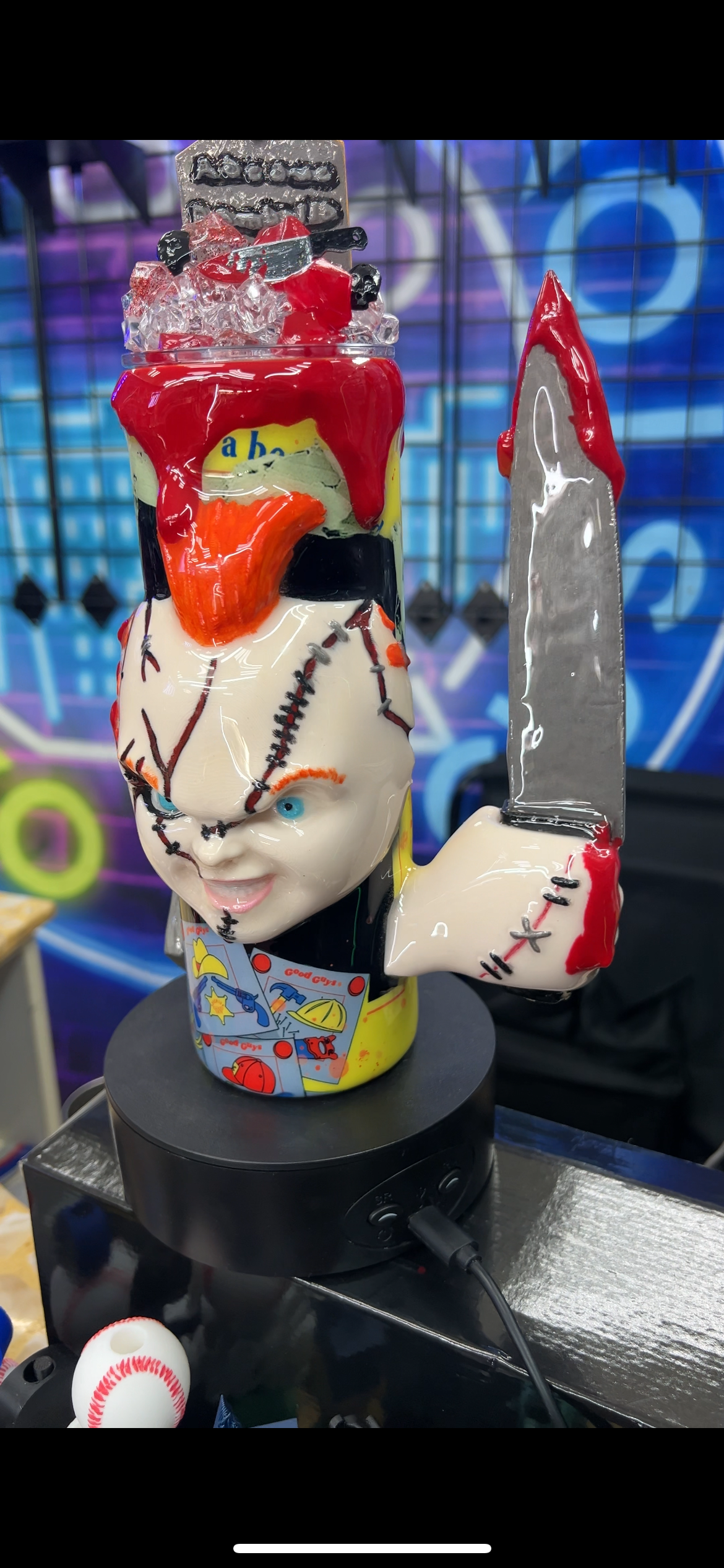 Chucky 3d Epoxy Tumbler