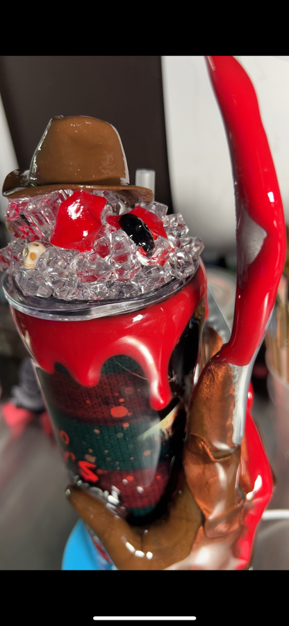 Freddy Krueger 3d Epoxy Tumbler
