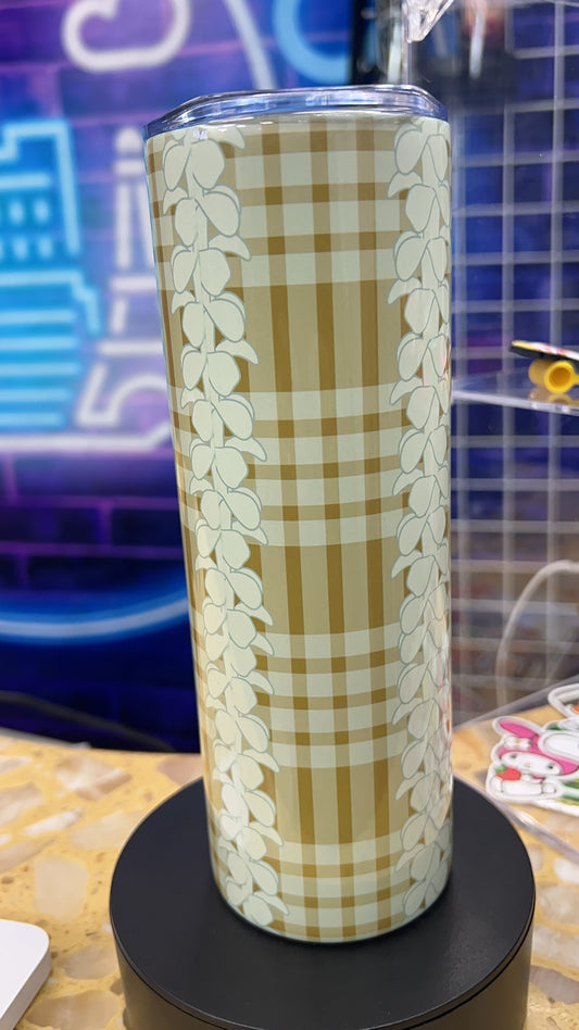 Palaka with Puakenikeni Lei 20oz Tumbler