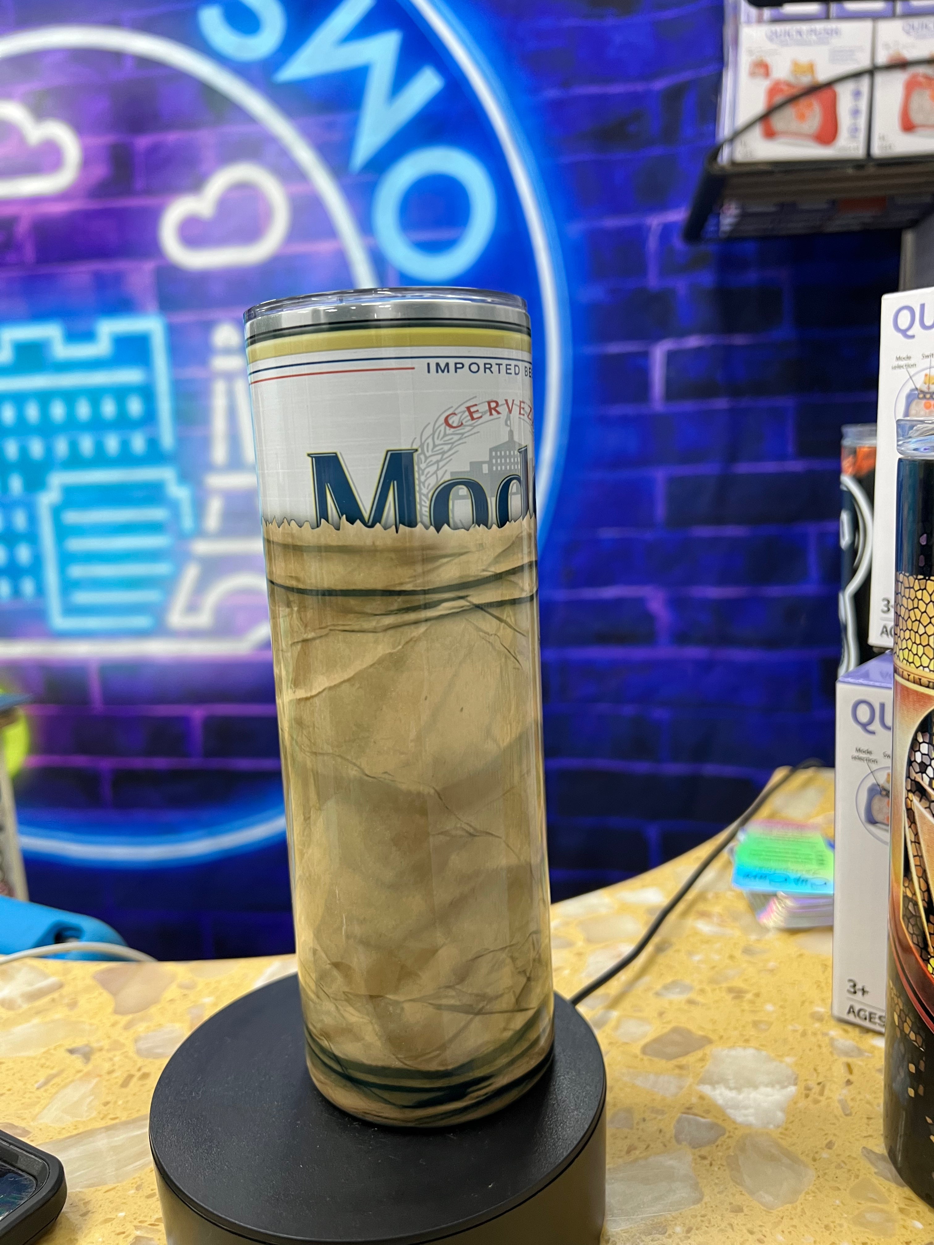 Beer Can in bag 20oz Tumbler