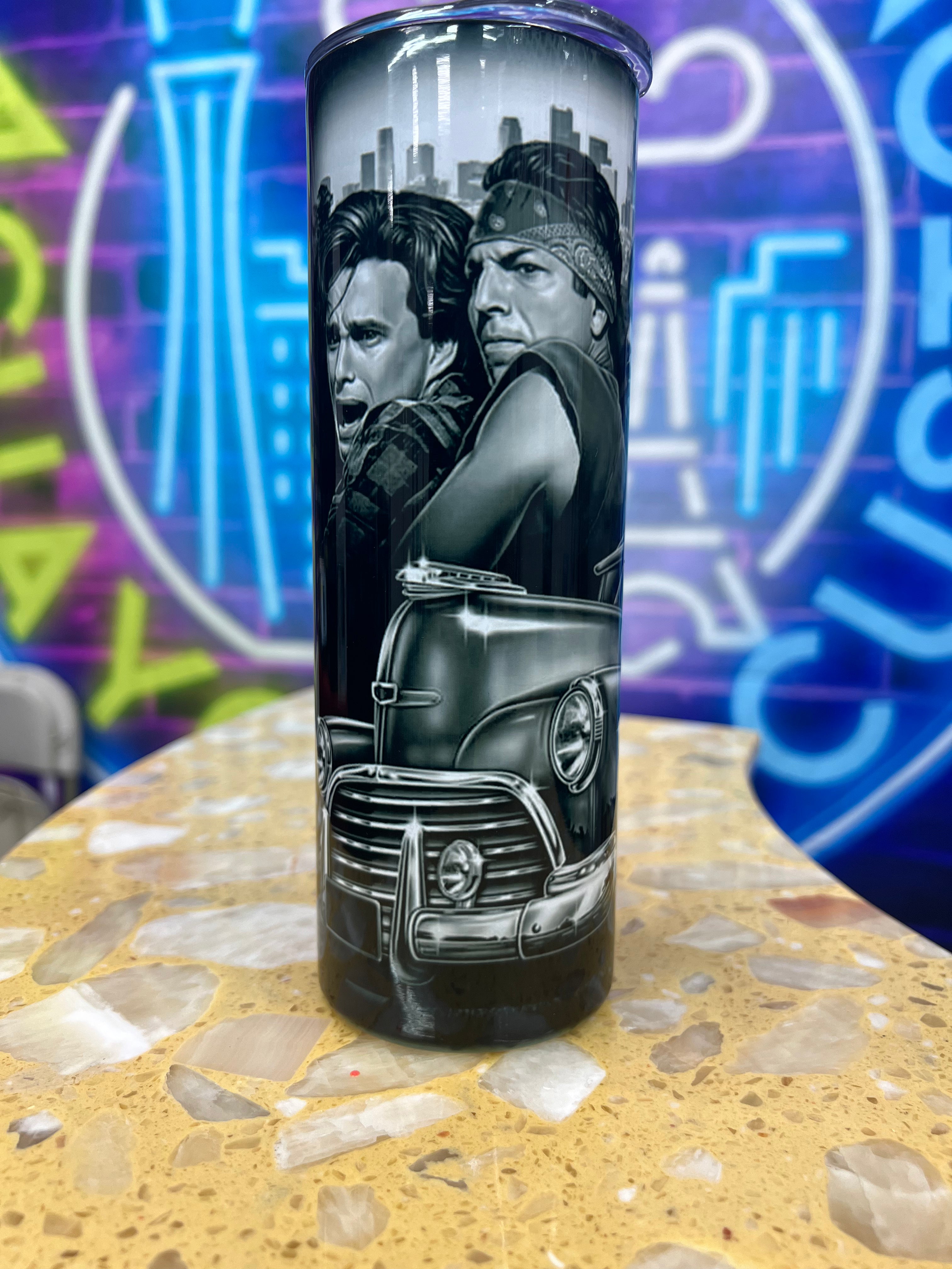 Blood in blood out 20oz tumbler