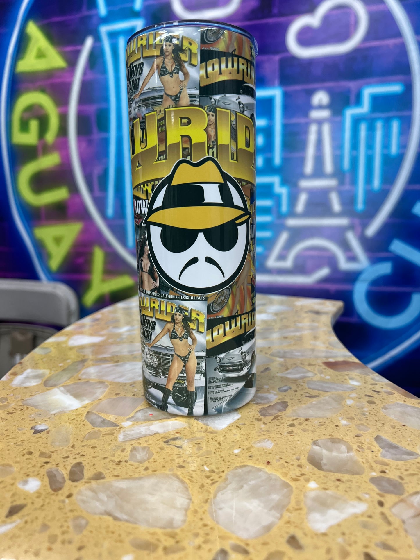 Lowrider Magazine 20oz tumbler