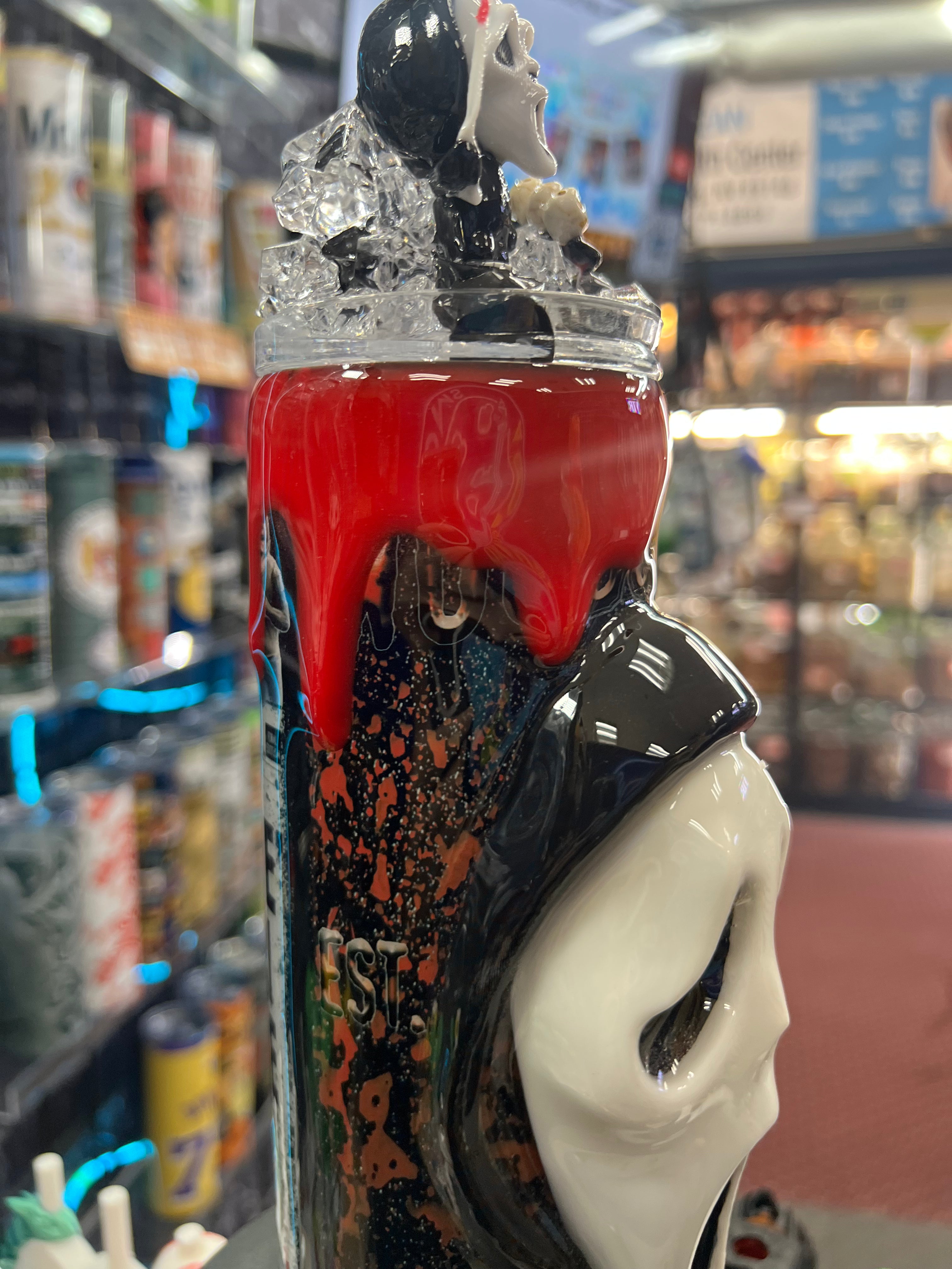 Ghost Faced Killer 3d epoxy tumbler