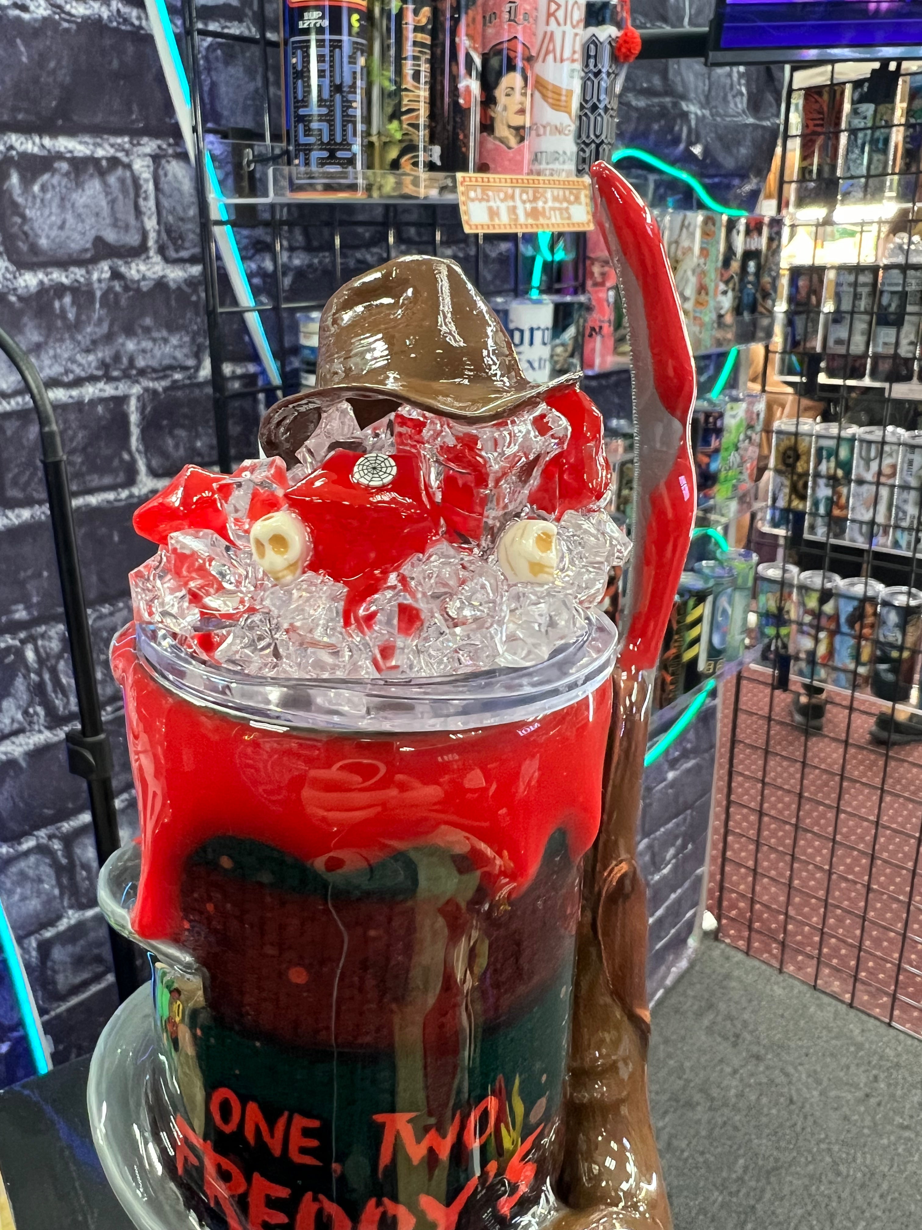 Freddy Krueger 3d Epoxy Tumbler