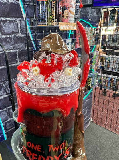 Freddy Krueger 3d Epoxy Tumbler