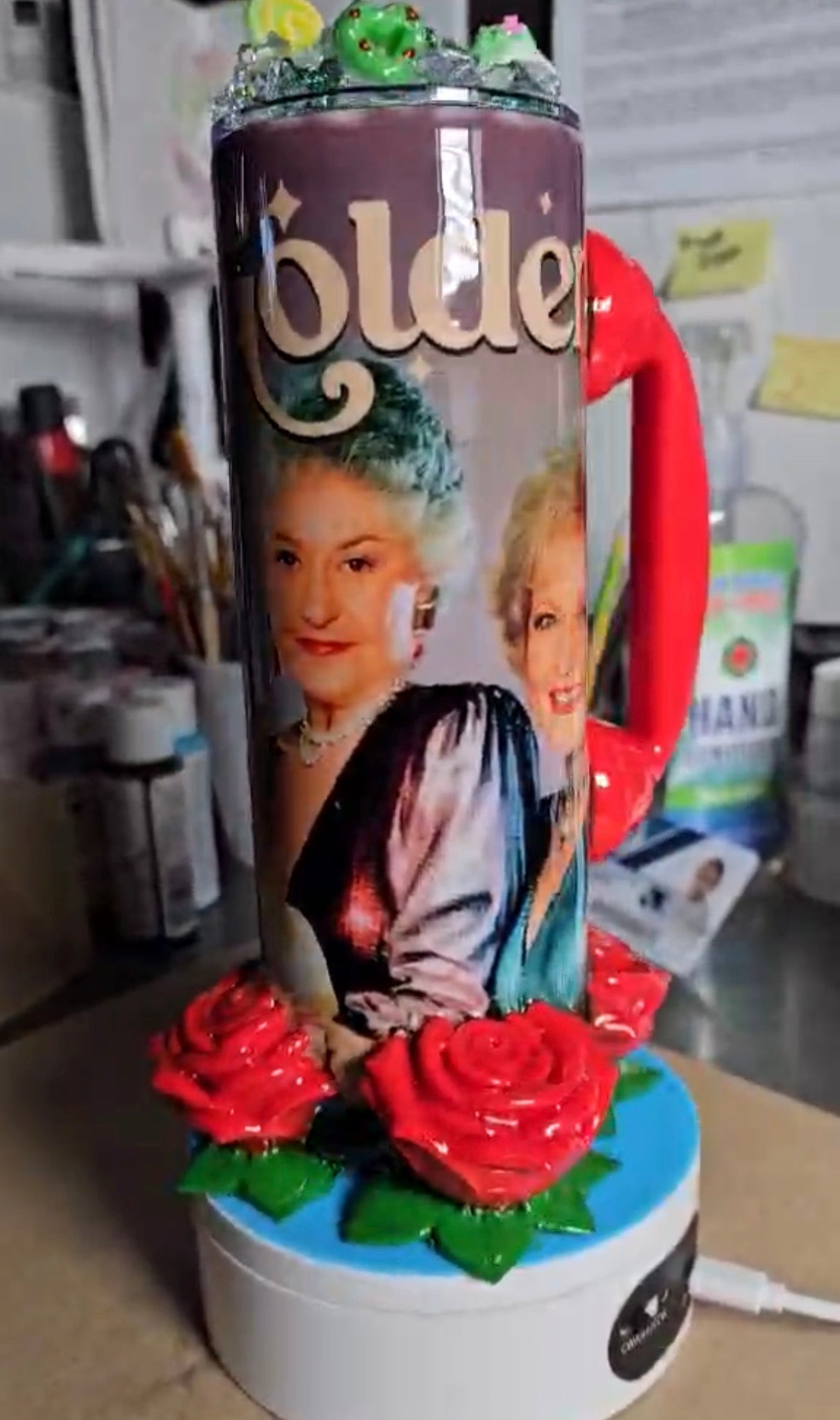 Golden Girls 3d Epoxy tumbler