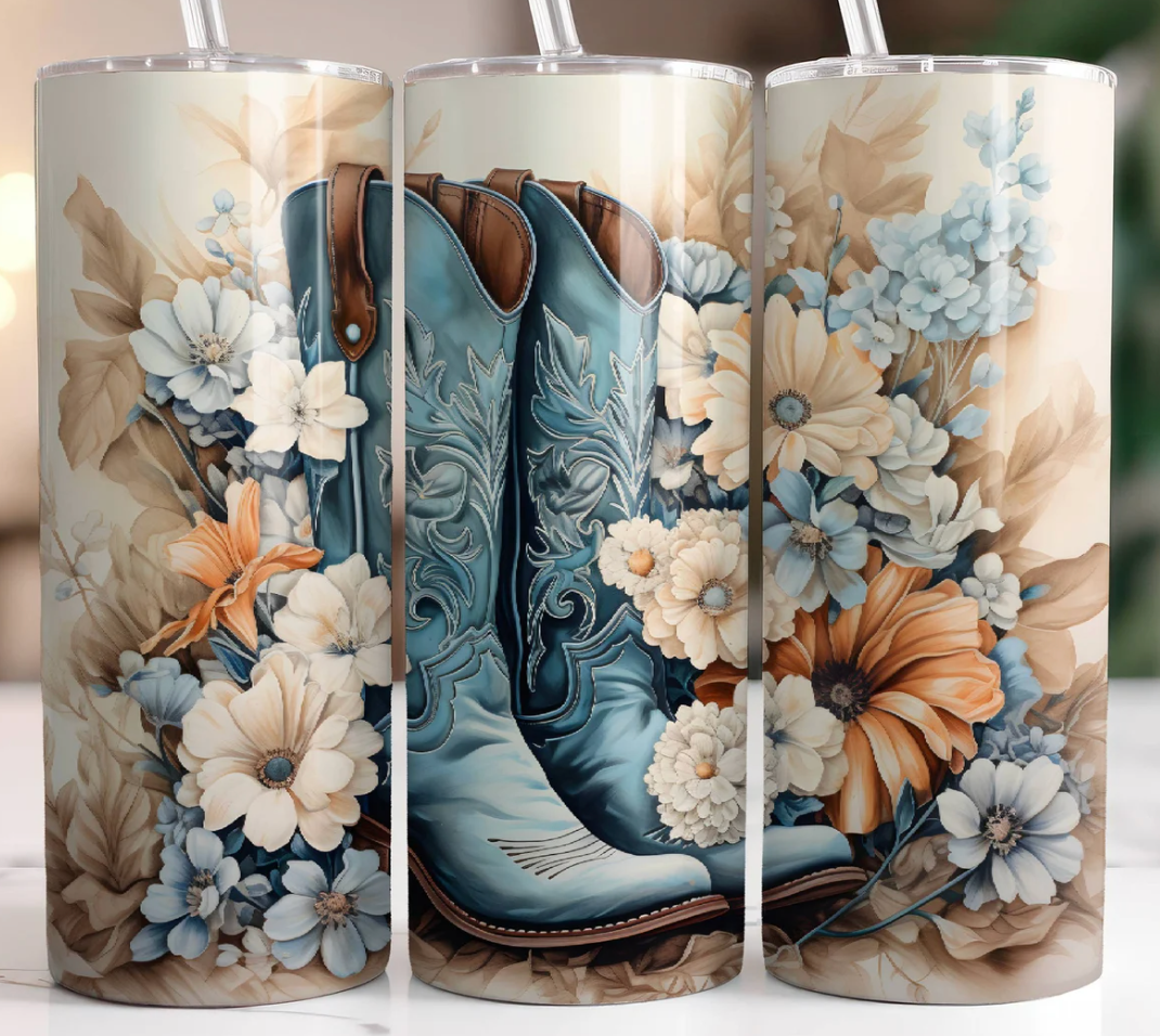 Cowgirl Boots Tumbler