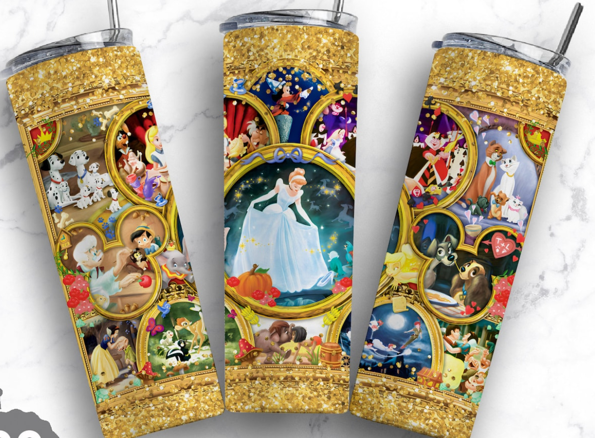 Enchanted love tumbler