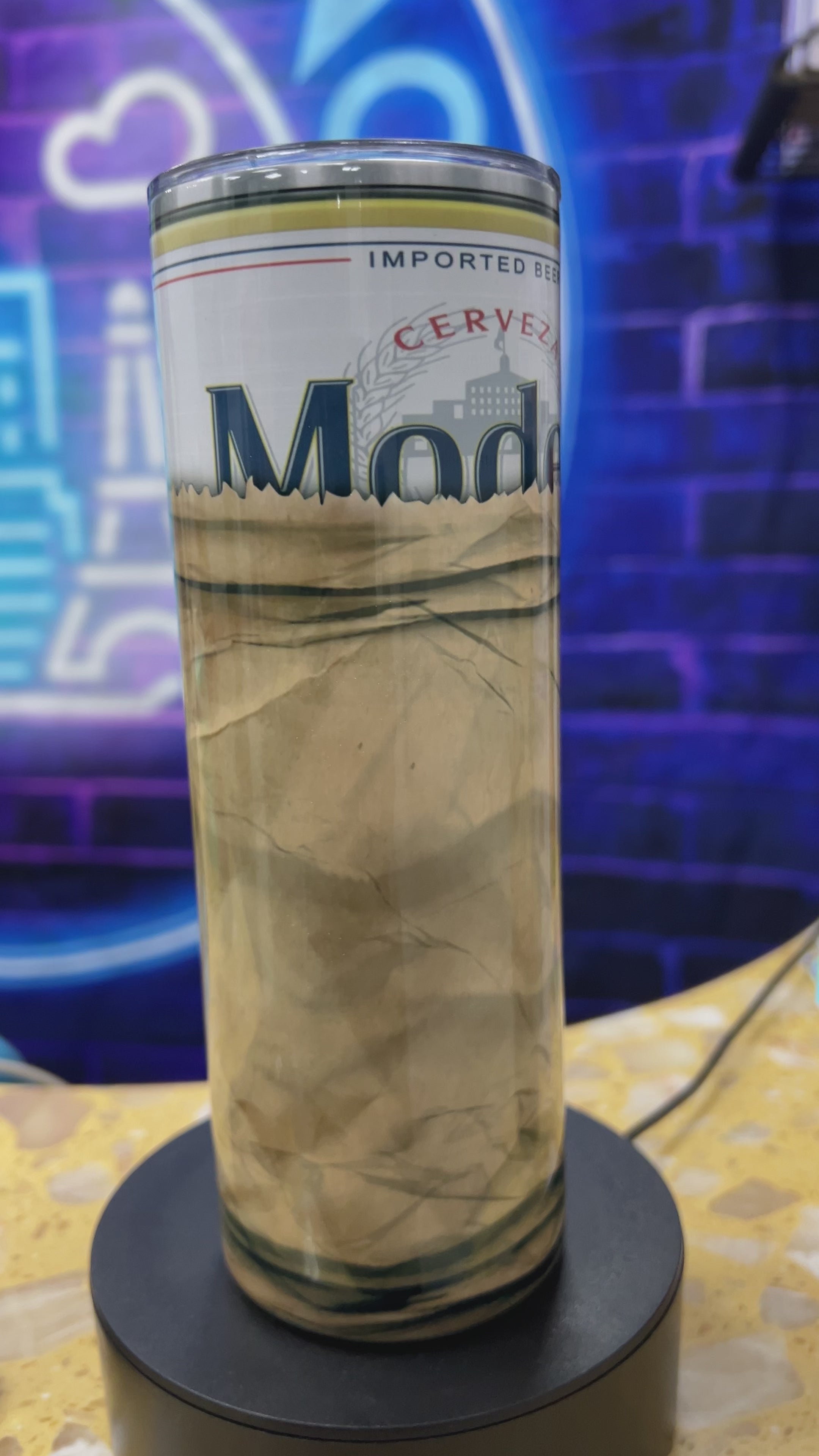 Beer Can in bag 20oz Tumbler