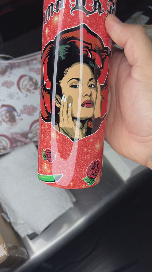 Selena Como La Flor 20oz tumbler