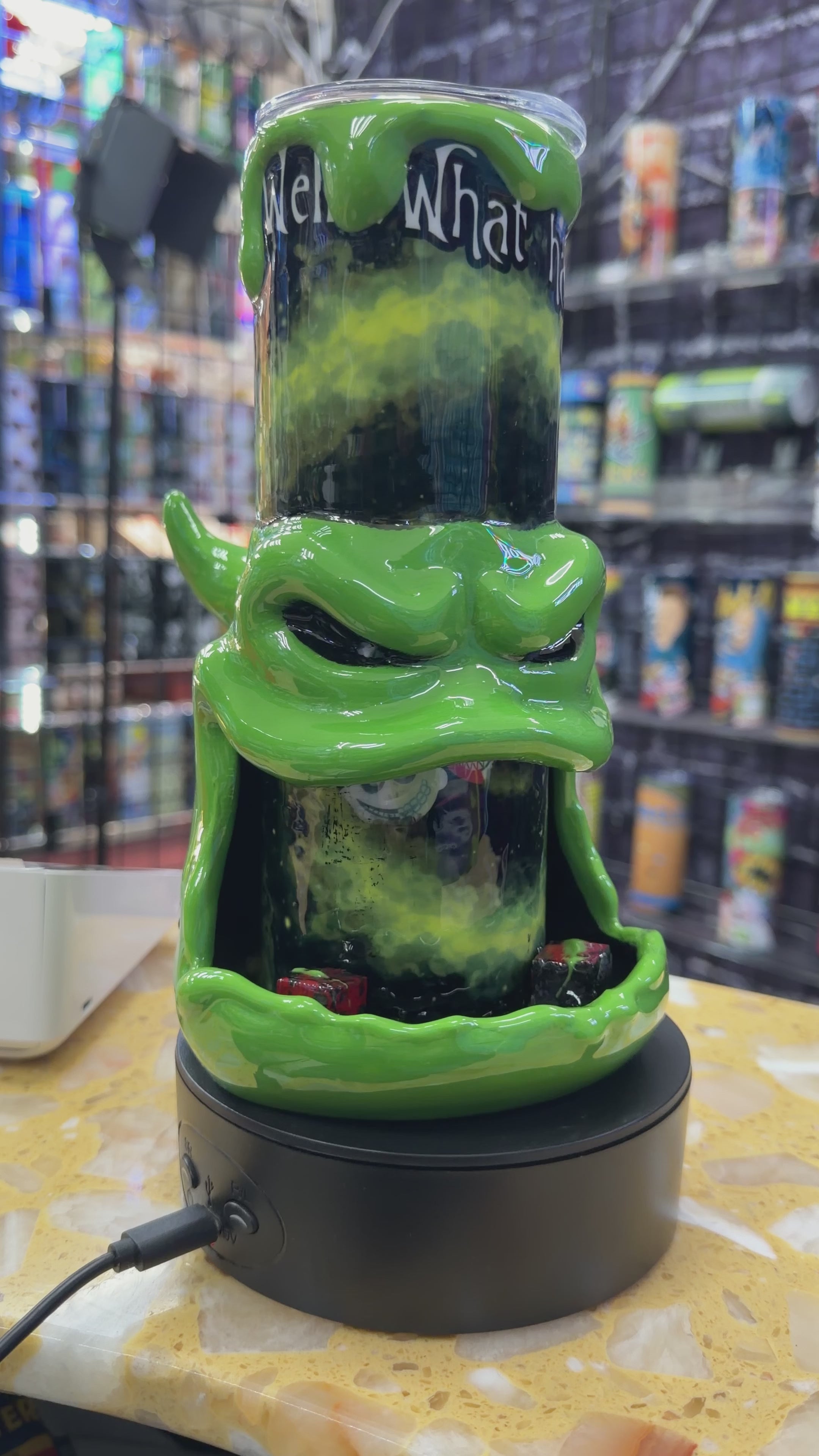 Oogie Boogie 3d epoxy tumbler